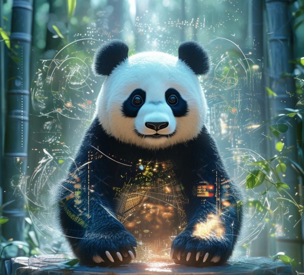 熊猫，数据与文化交融的智慧之花